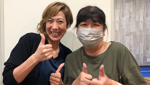 外科的治療(切ったり、剥いだり)は何とか避けたかったので、自分の望んでいた治療にめぐり逢えたのは本当にラッキーでした。そして何よりも毎回治療中の先生との会話の中で信頼度は増していきました。