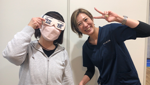 あれだけ辛かった痛みから即解放されました。本当に嬉しかったです。爪に貼るプレートの威力におどろきました。