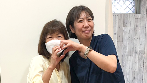 初診から徐々に解消してゆき、ストレスの毎日から開放され、靴もはける様になりました。